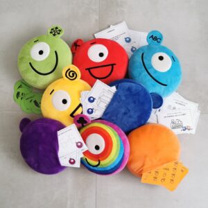 Pack 8 peluches Octofun