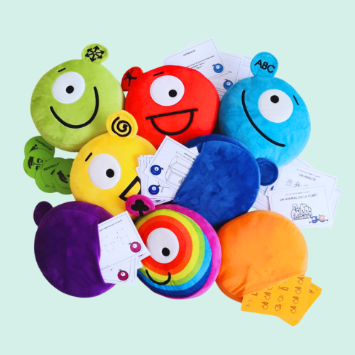 Pack 8 peluches Octofun